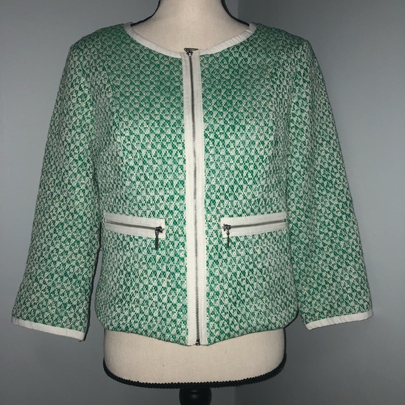 cream chanel style jacket